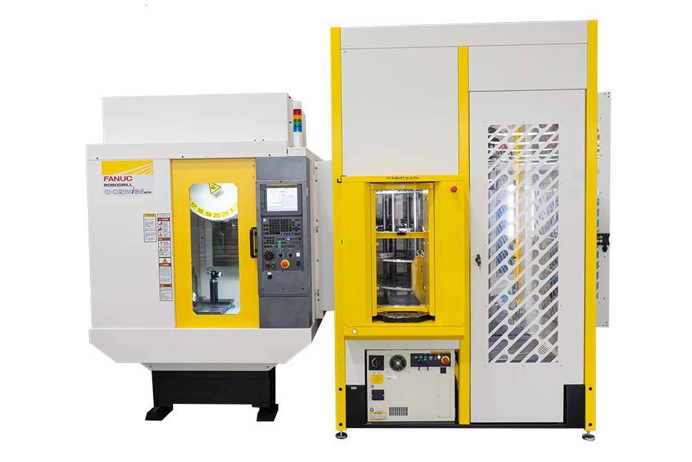 Methods Big Plus-K Robotic Automated CNC Machining Solution With a FANUC RoboDrill